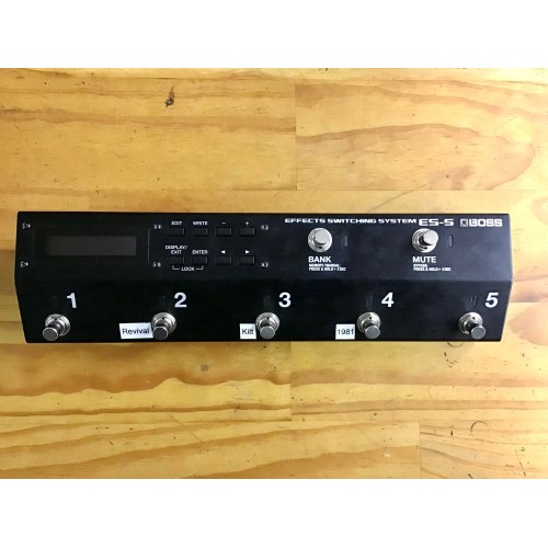 Pre-Owned Boss ES-5 Effects Switching System